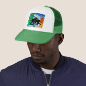 Irlandaise casquette de rugby (En situation)