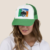 Irlandaise casquette de rugby (En situation)