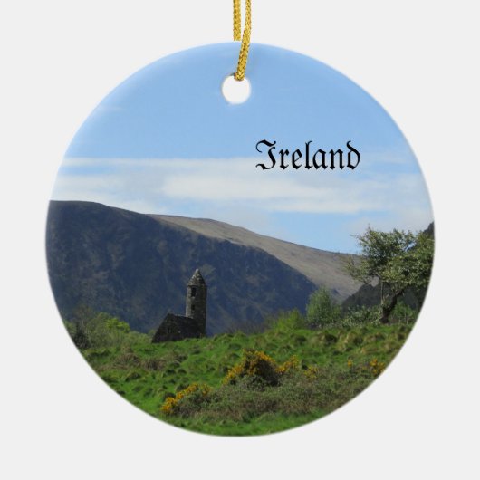 Irlande Arbre de Noël Ornement Voyage Souvenir (Devant)