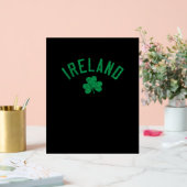 Irlande Arrière Shamrock de texte détendu (Mariage)