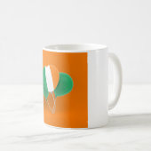 Irlande Coeur Ballons Mug (Devant droit)
