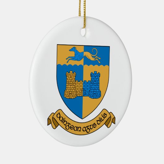 Irlande Comté Longford Ornement de Noël (Droite)