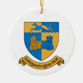 Irlande Comté Longford Ornement de Noël (Devant)