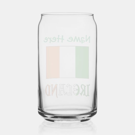 Irlande Drapeau vert Personnalisation (Verso)