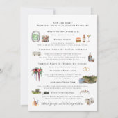 Irlande du Nord | Itinéraire de la carte mariage (Dos)