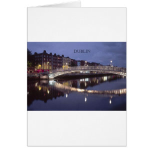 Irlande Dublin Bridge nuit (St.K)