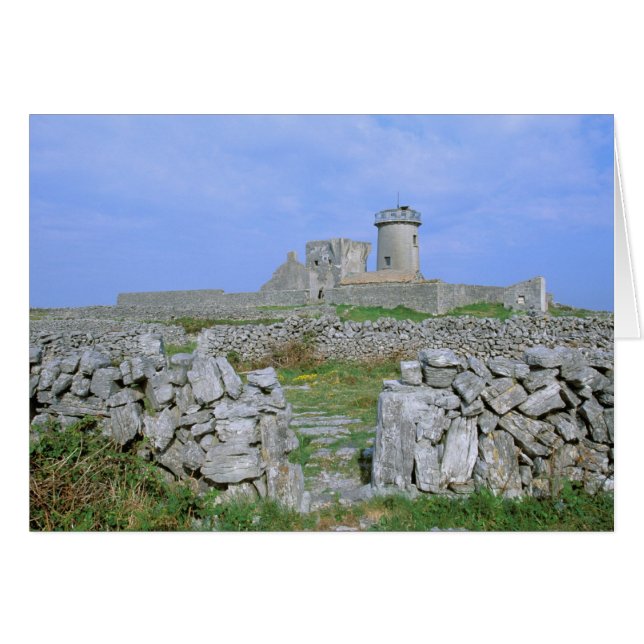 Irlande, Inishmore, Aran Island, Dun Aengus Fort (Devant horizontal)