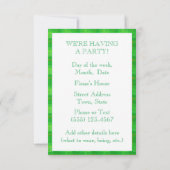 IRLANDE JIG MOUSE 3.5x5 Invitation de partie (Dos)