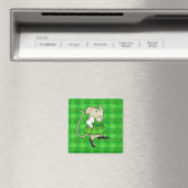 IRLANDE JIG MOUSE Magnet Carré (In Situ (Lave-vaisselle))