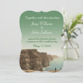 Irlande Mariage Invitations Falaises de Moher (Debout devant)
