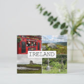 Irlande paysages carte postale collage (Debout devant)