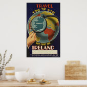 Irlande Poster Vintage voyage et Imprimés rétros (Cuisine)