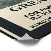 Irlande Poster Vintage voyage et Imprimés rétros (Coin)