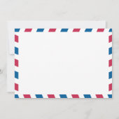 Irleand Airmail | Datum opslaan Save The Date (Achterkant)