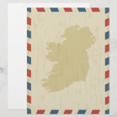 Irleand Antiek Airmail (Voorkant / Achterkant)