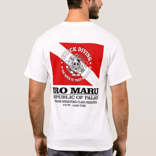 Iro Maru (beste wrakken) T-shirt (Achterkant)