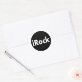 iRock Ronde Sticker (Envelop)