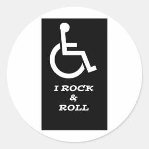 IROCKANDROLLBIG2.jpg Ronde Sticker