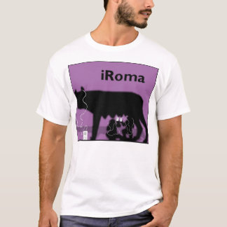 iRoma (paars) T-shirt