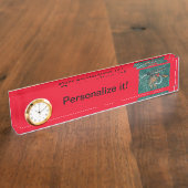 "Iron Blue Dun" natte vliegtechniek Naambordje (Zijkant)