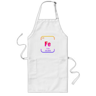 Iron Chef Apron Lang Schort