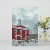 Iron County Courthouse Briefpapier (Staand voorkant)