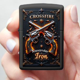 Iron Crossfire Gun Outlaw Zwarte Koffer