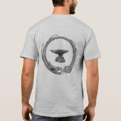Iron Dragon Rock Blacksmith Ouroboros T-shirt (Achterkant)