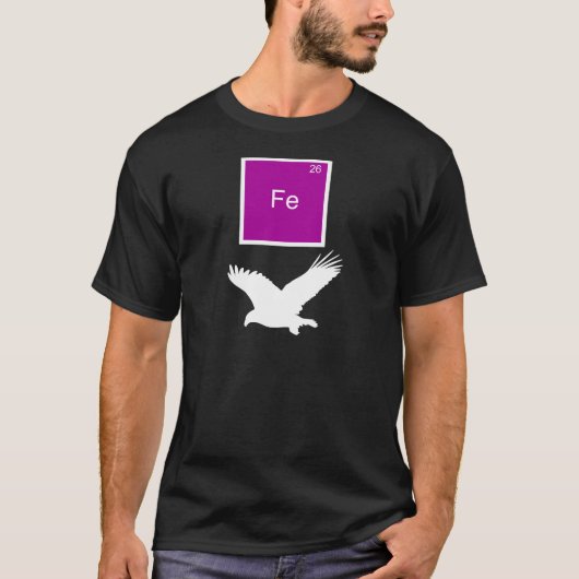 Iron Eagle Element Pun T-shirt (Voorkant)