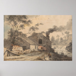 Iron Forge aan de Kent, Westmorland - Sandby Poster