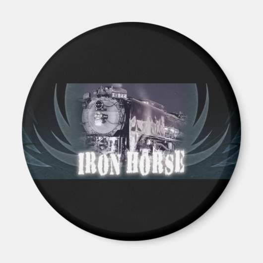 Iron Horse Logo magneet (Voorkant)