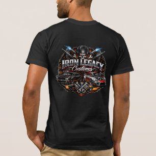 Iron Legacy Customs Pro Street Spierkrachtwagen La T-shirt