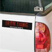 IRON LUNG BUMPERSTICKER (Op Truck)