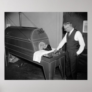Iron Lung Therapy, jaren '30 Poster