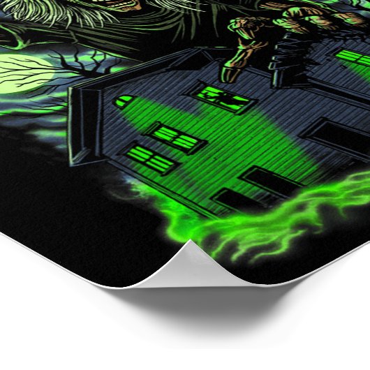 Iron Maiden - Eddie Halloween Poster (Hoek)