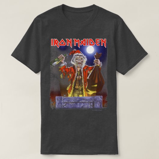 Iron MaidenNo Prayer Santa Eddie T-shirt (Design voorkant)