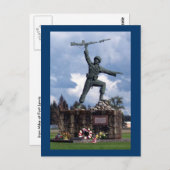 Iron Mike at Fort Lewis Briefkaart (Voorkant / Achterkant)