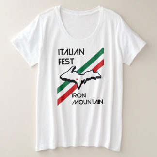 Iron Mountain Italiaans Fest plus maat T-Shirt