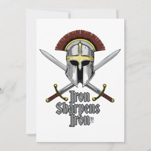 Iron Sharpens Iron Essential Christelijke inspirat Kaart