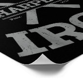 Iron Sharpens Iron Proverbs 27_17 Gym Workout Men Poster (Hoek)