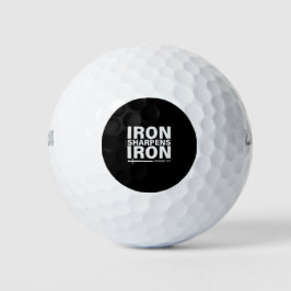 Iron Sharpens Iron (Set of 3) Golfballen