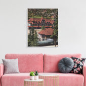 Iron Springs Cog Road Station & Hotel Canvas Afdruk (Insitu (Woonkamer))