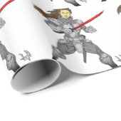 Iron Will Maiden Sylvia Cadeaupapier (Rol Hoek)