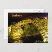 Ironbridge in het Briefkaart Lichten (Voorkant / Achterkant)