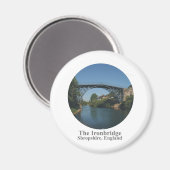 Ironbridge Shropshire Magneet (Voorkant / Achterkant)
