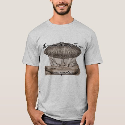 Ironclad Airship Corps T-shirt (Voorkant)