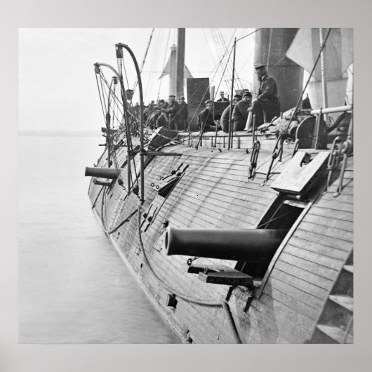 Ironclad Galena, 1862 Poster (Voorkant)