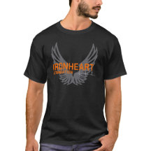 Ironhartstichting Zwart T-shirt