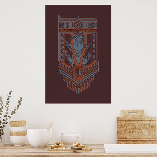 Ironhill Dwarves Shield Icon Poster (Keuken)