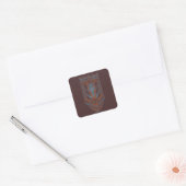 Ironhill Dwarves Shield Icon Vierkante Sticker (Envelop)